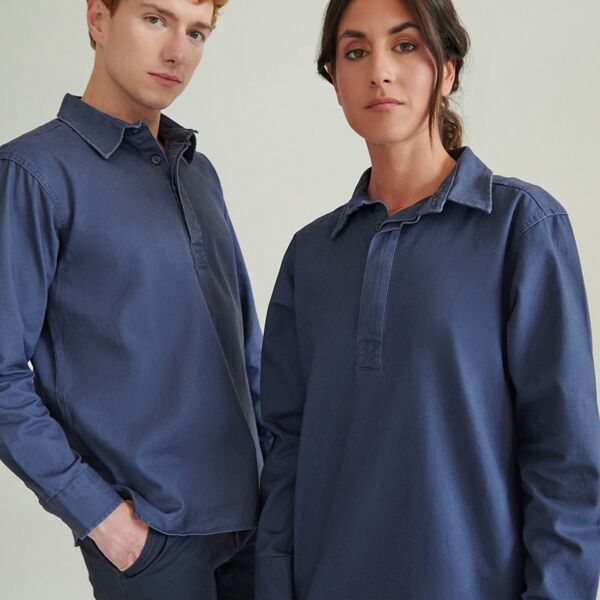 Front Row Pullover Drill Shirt Thumbnail