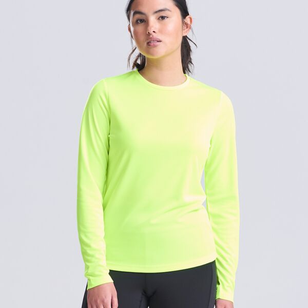 AWDis Ladies Cool Long Sleeve T-Shirt Thumbnail