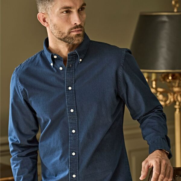 Men's Casual Twill Shirt Thumbnail